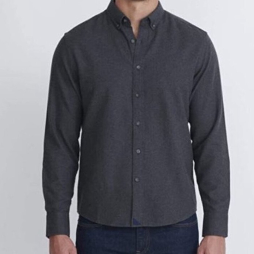UNTUCKit Costanti Button Down Flannel Shirt Large xl